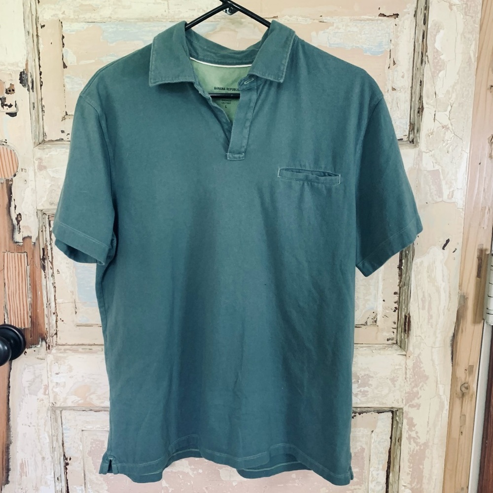 Men’s Banana Republic Collared Polo